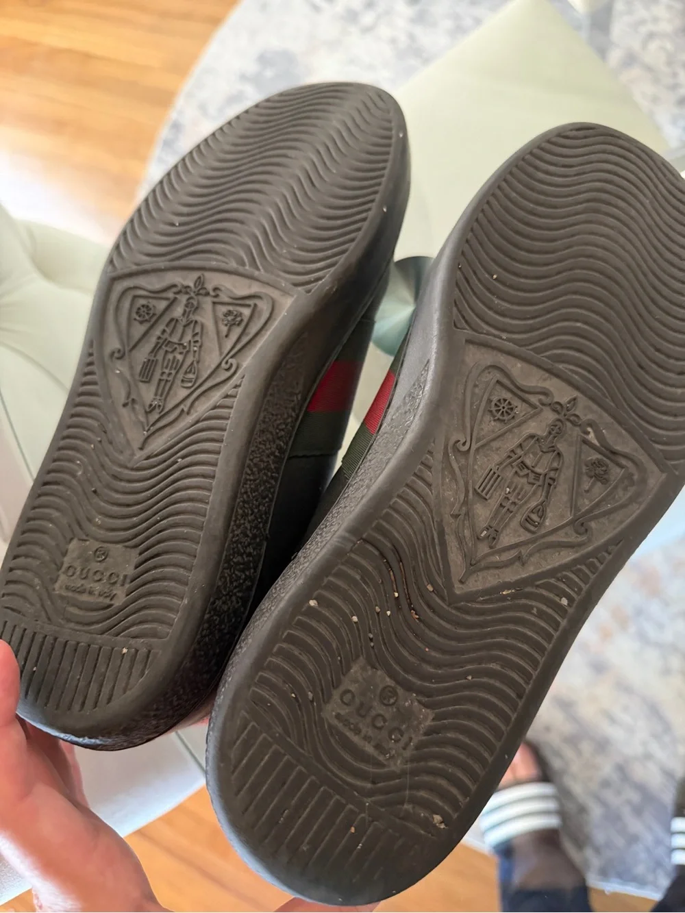 Gucci Men's Black Low-Top Sneakers